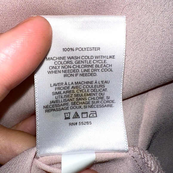 Express Blouse Flutter Sleeves in Blush size XS - Picture 4 of 6